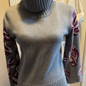 cabi 3704 Eden Pullover Turtleneck Flare Sleeve Sweater XS
